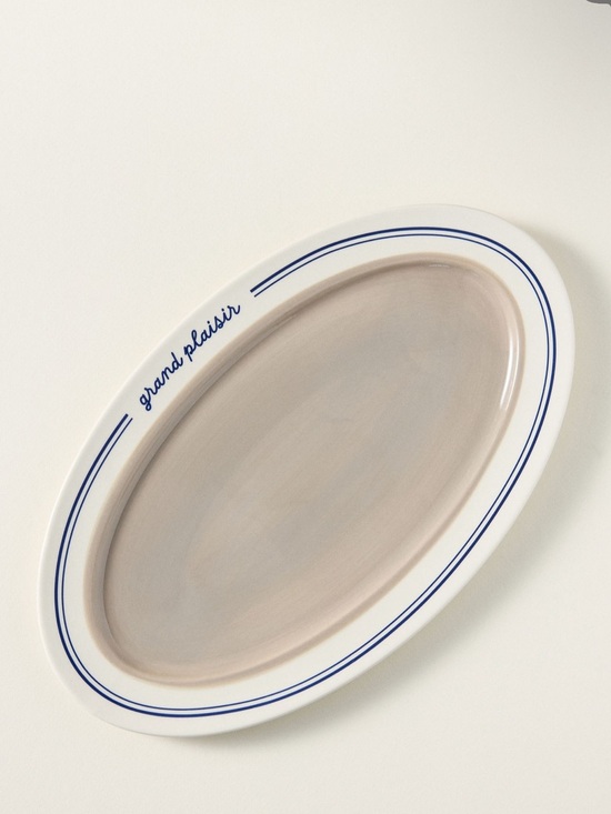 Anthropologie Other - Anthropologie Café Violette Handpainted Stoneware Small Serving Platter